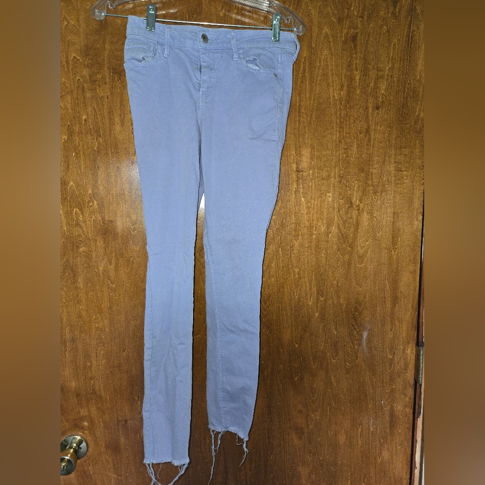 Old Navy Purple Skinny Jeans